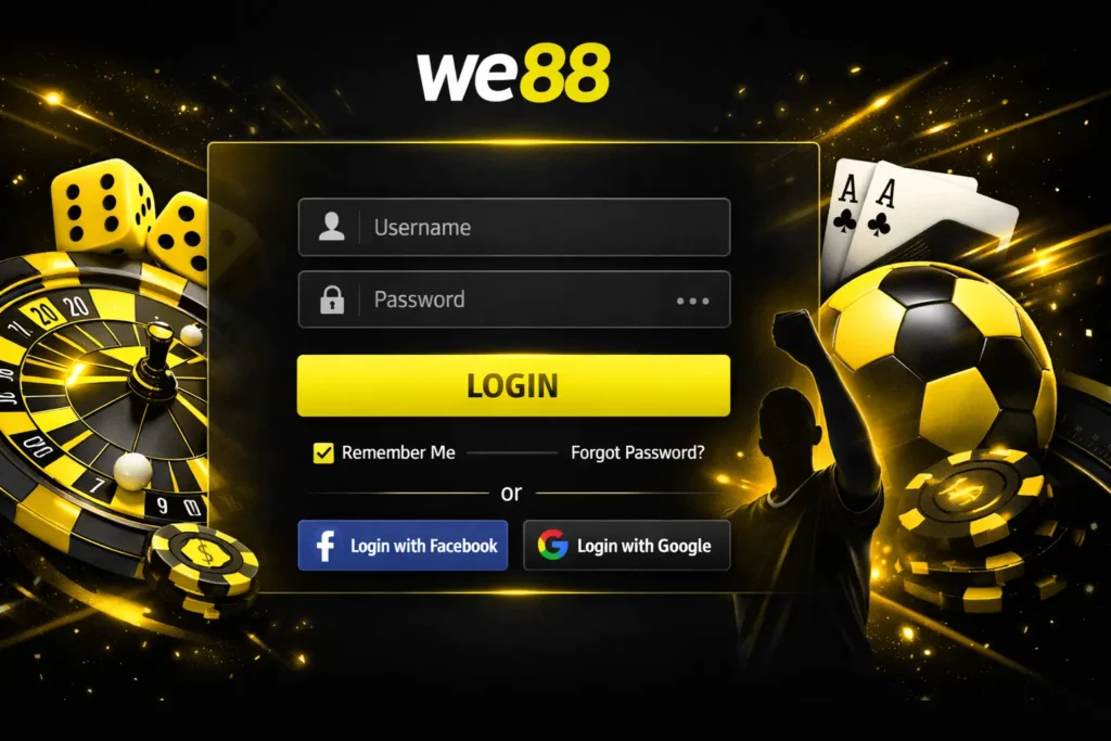 we88 Login in Malaysia
